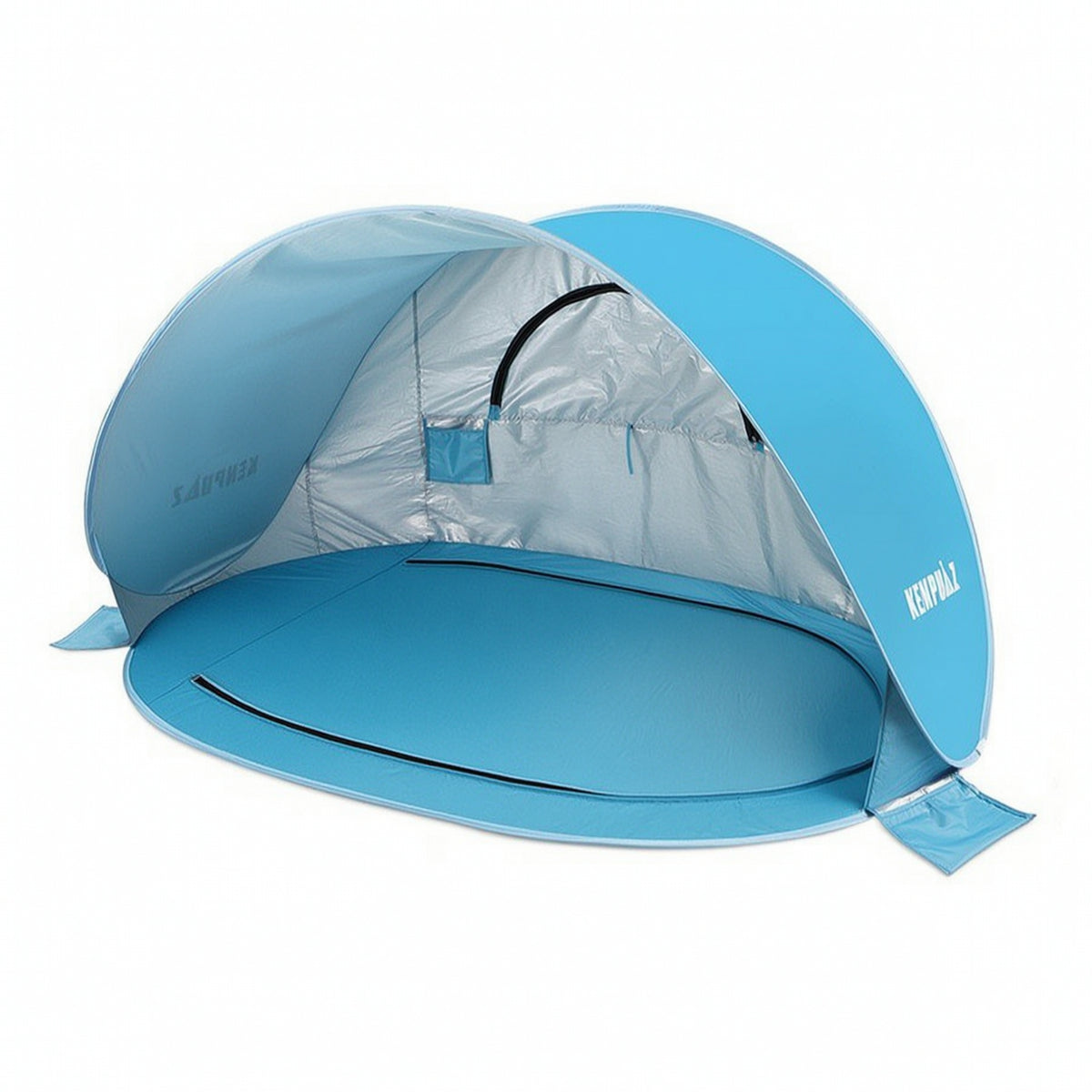 Easy-to-Assemble Instant-Setup Beach Tent Sunshade Bottomless Beach Canopy Lightweight Sun Shelter Portable for Family, Sand Play Area