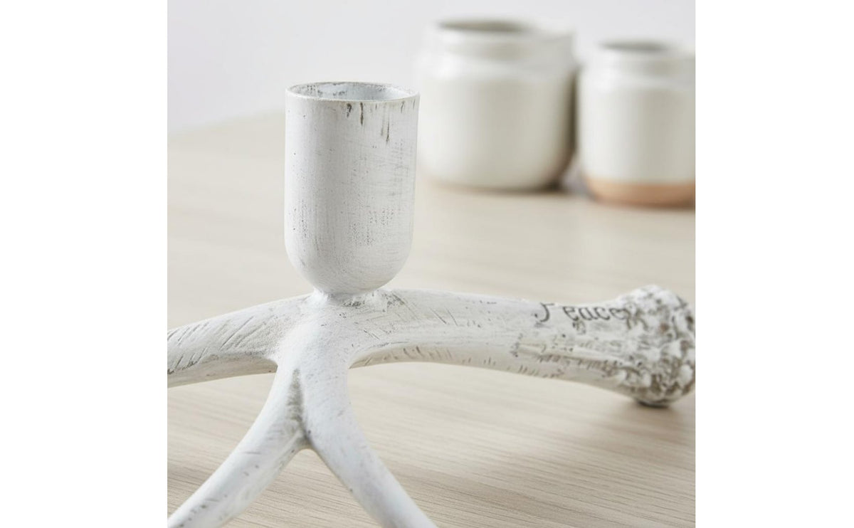 Deer Branch Candle Holder Minimalist Design Branch Candle Holder Gift Idea Table Decoration for Living Room