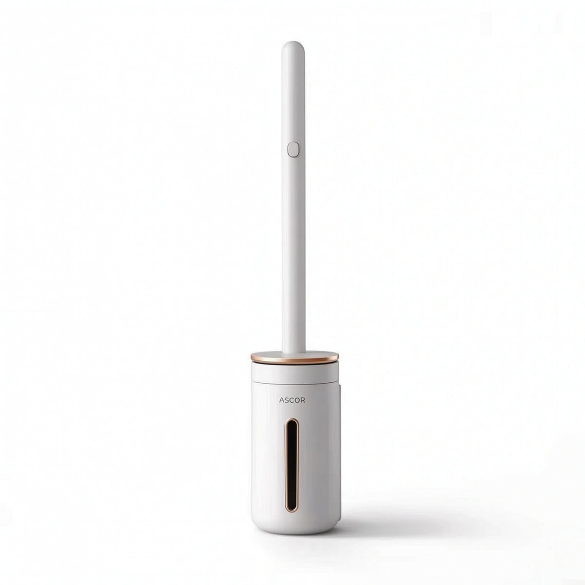 Wall Mounted Toilet Brush Space Saving Toilet Brush with Holder Compact Replaceable for Bathroom