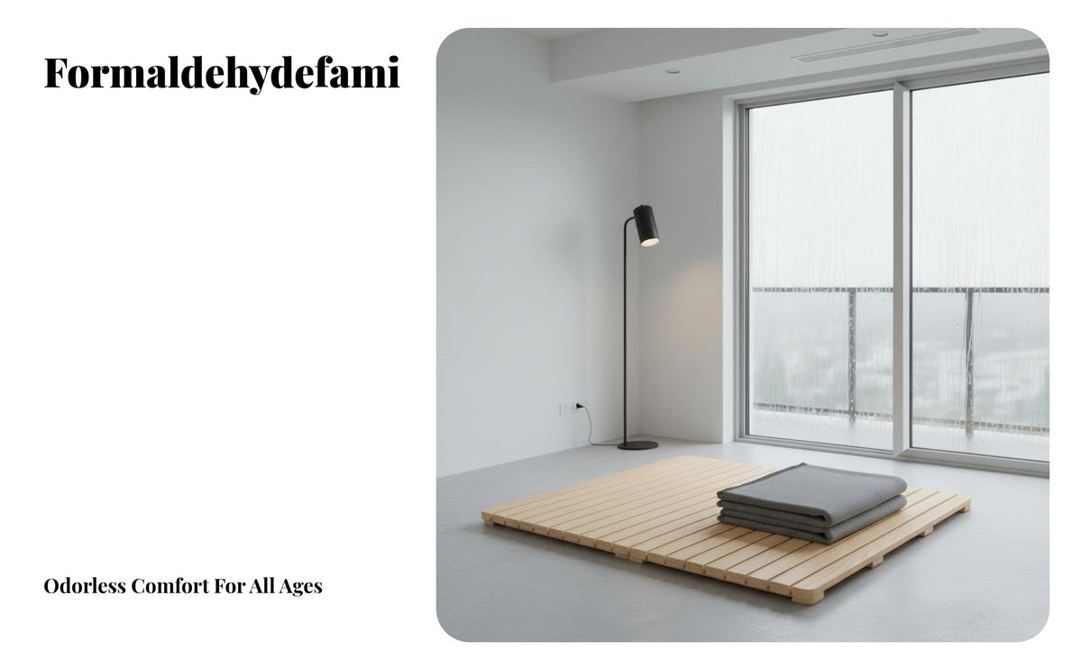 Wooden Slat Set Foldable Design foldable Slat Foundation Moisture-Resistant Mattress Support for Apartment Dwellers, Homeowners, On Floor, Guest Room