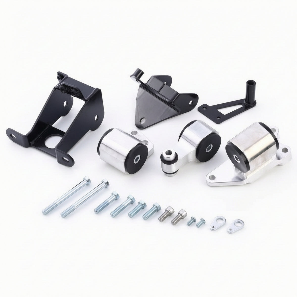Engine Mount Conversion Set Aluminum Alloy Engine Swap Mount Kit Direct Fit for Mechanics