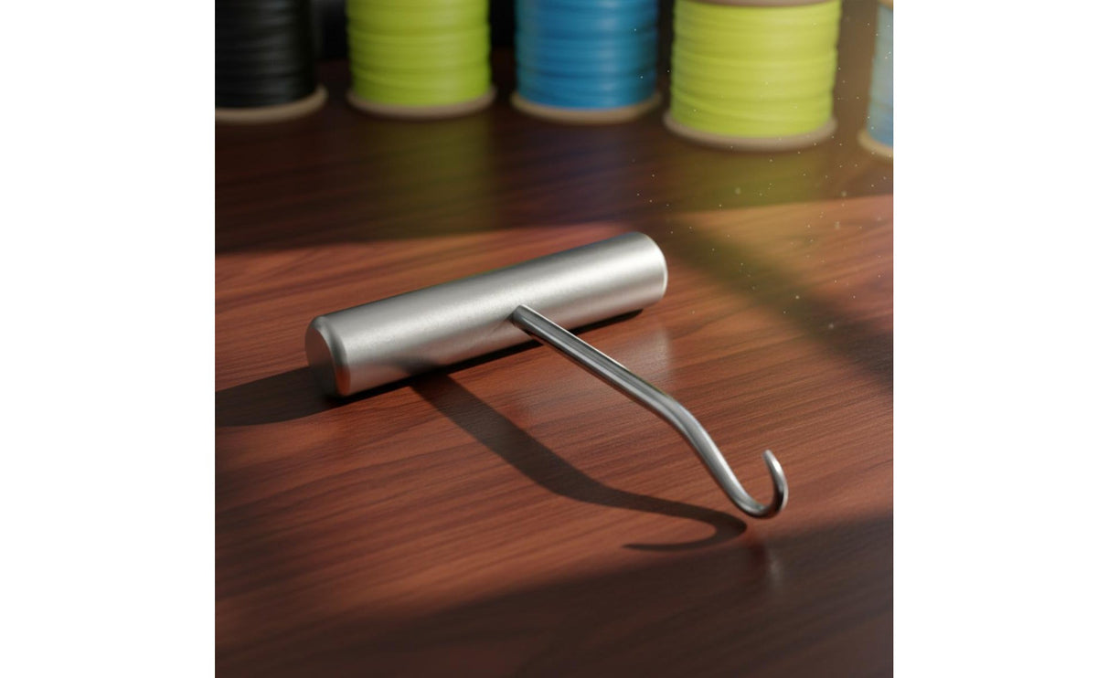 Stringing Hook Stainless Steel DIY Stringing Tool Universal Compatibility Racket String Puller for Home Use, Workshop