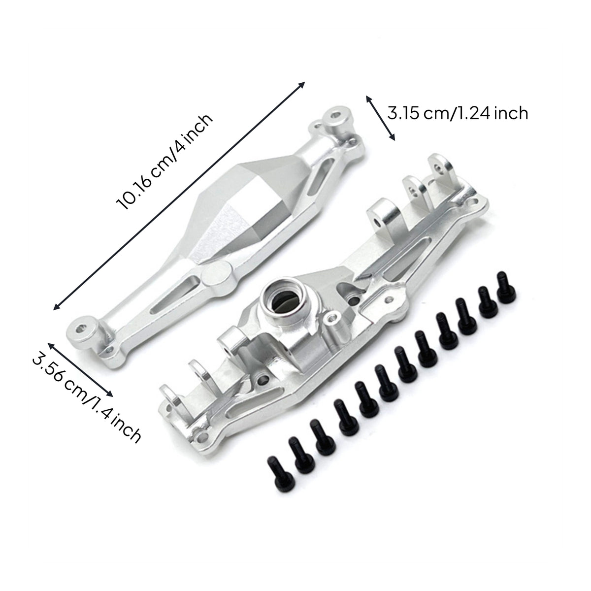 Front Axle Housing CNC Machined RC Car Axle Housing Anodized