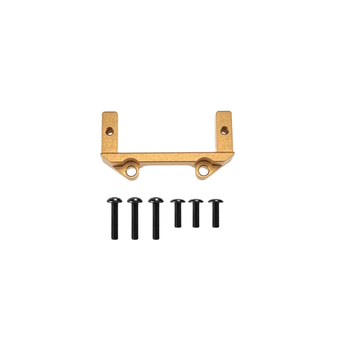 Metal RC Car Servo Bracket with Screws Long-Lasting RC Servo Fixed Bracket High-Strength Lightweight