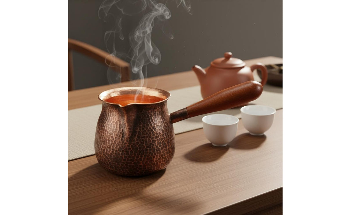 Side Handle Fairness Cup Curved Spout Traditional Tea Ceremony Fairness Cup