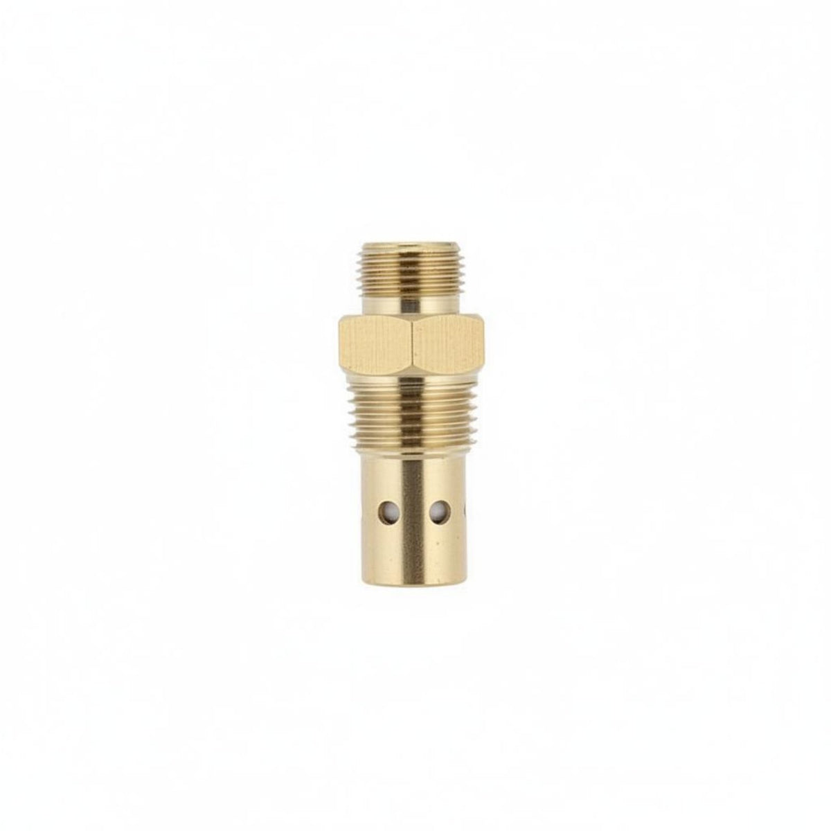Threaded Brass Vertical Check Valve Compressor Unidirectional-Way Valve Side Vent Holes Hardware Part