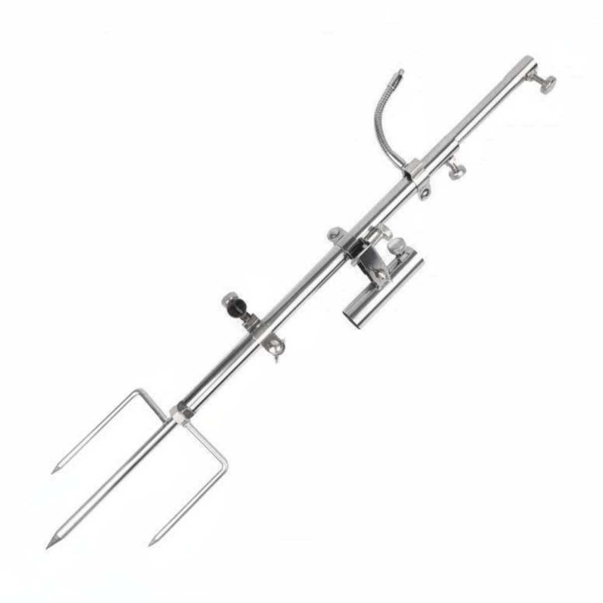 Stainless Steel Fishing Pole Holder, Multi-Function, Upright