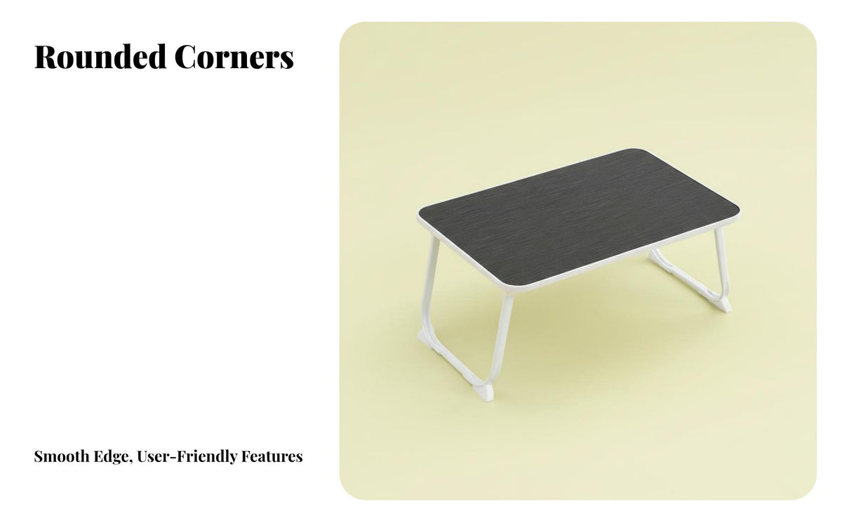 E0 Grade Material Foldable Kids Table Multi-Functional children's Lap Desk Lightweight Foldable Bed Tray Sturdy for Toddlers, Preschoolers, Bedroom, Indoor, Playroom, Living Room