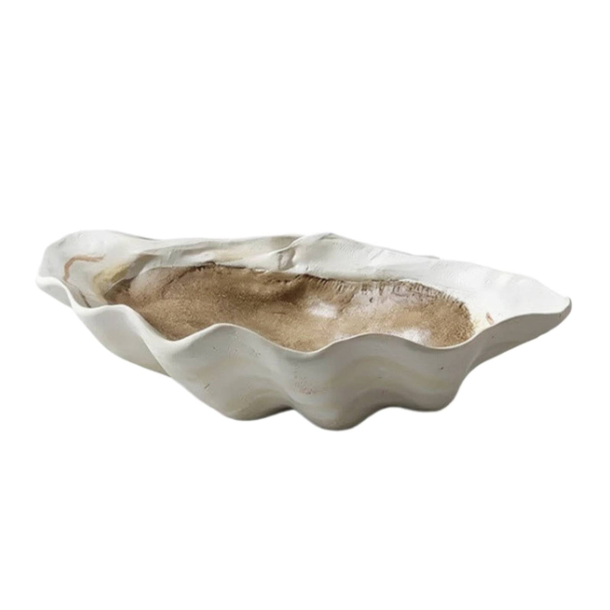 Shell Tray Coastal Tray Artistic Organizer for Coffee Table