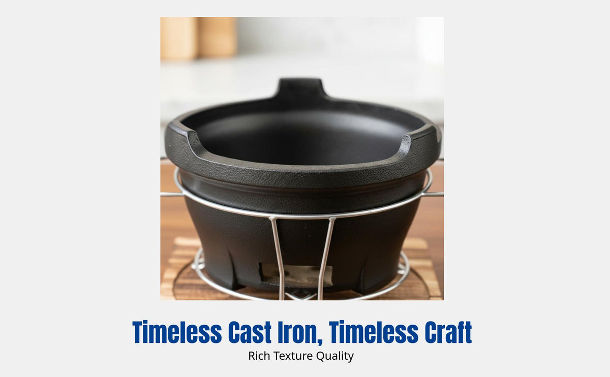 Charcoal Clay Stove, Multi-Purpose Tea & BBQ Heater, Indoor Outdoor Traditional Fire Pit, Removable, Vintage Design