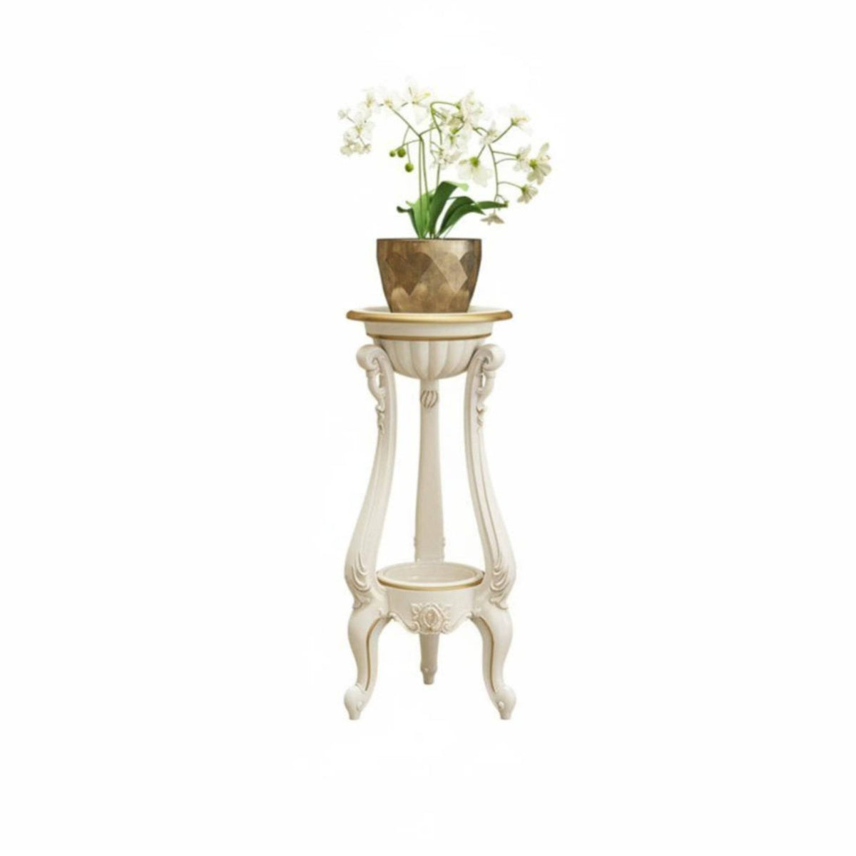 Floor-Standing Multi-Tier Pot Holder Minimalist visual appeal Plant Stand Space-Saving Home Decor adaptable Use for Decorators, Gardeners, Homeowners, Balcony, Living Room, Corner areas, Bedroom