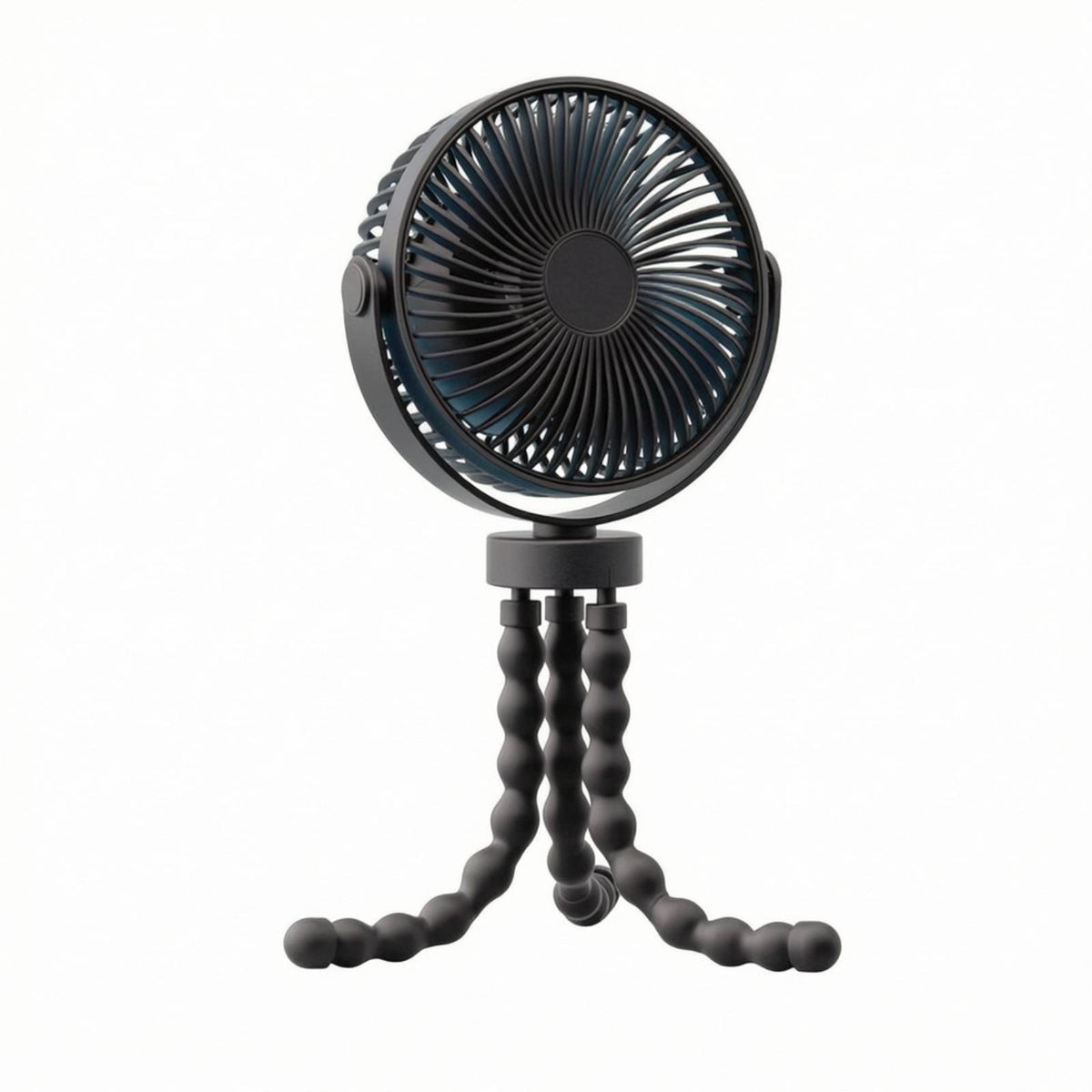 Baby Carriage Fan with Flexible Tripod 720-Degree Rotating for Bedside