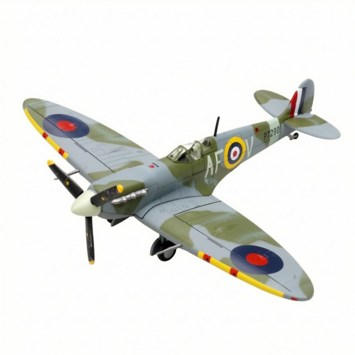 Warplane Die-Cast Model Airplane Wartime Collectible Fighter Aircraft for Collectors, Shelf, Home Office