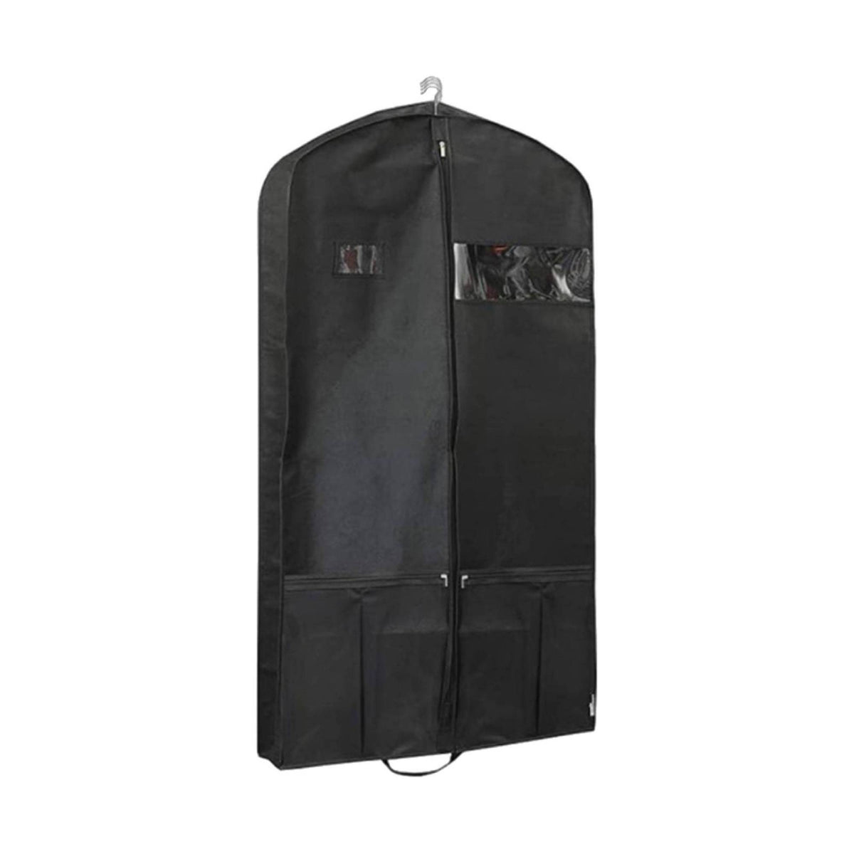 Garment Cover with Pockets Zippered Garment Bag with Pockets Suit Bag with Handles Travel-Friendly Foldable for Travelers