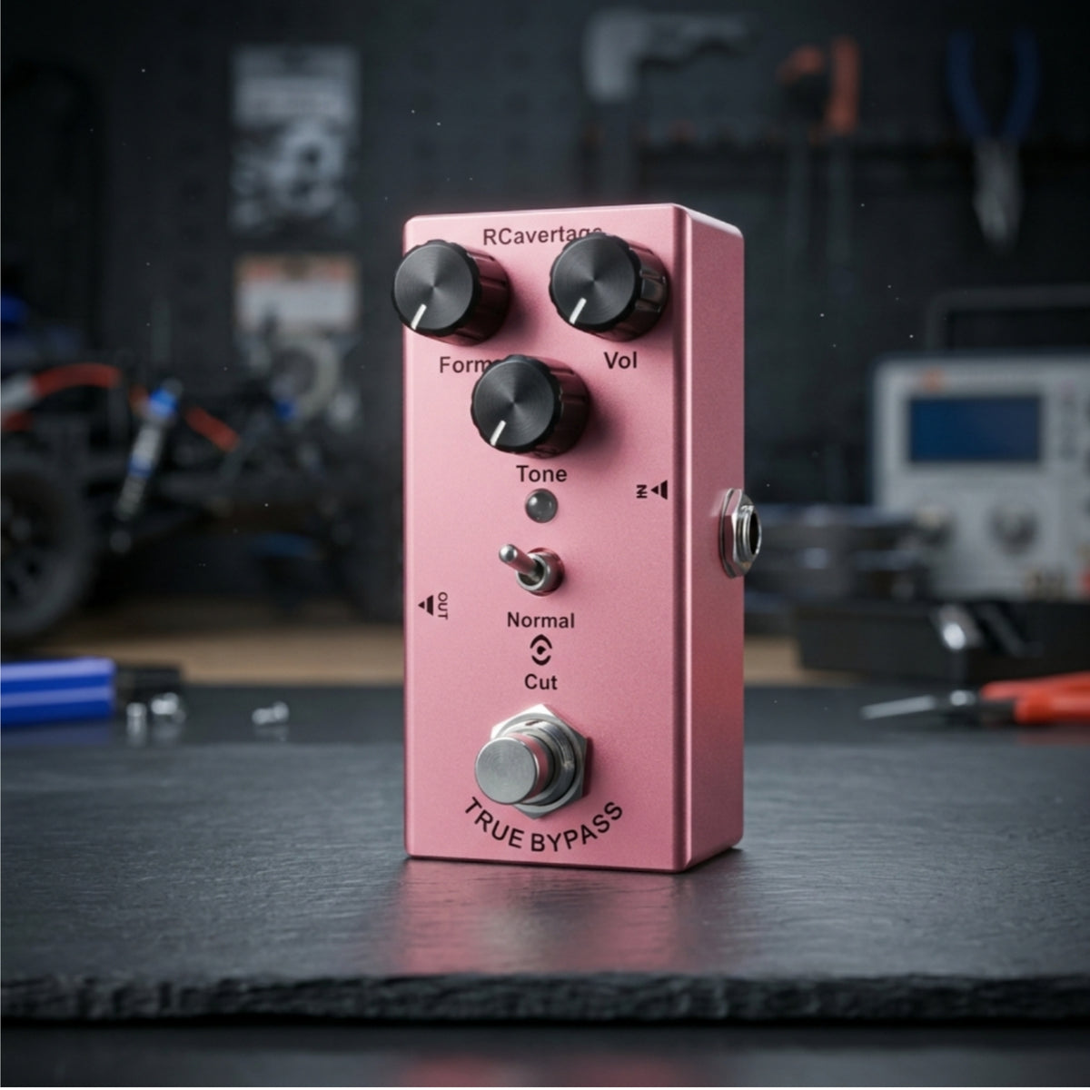 Guitar Fuzz Pedal Tone Control Fuzz Pedal DC 9V Audio Gear