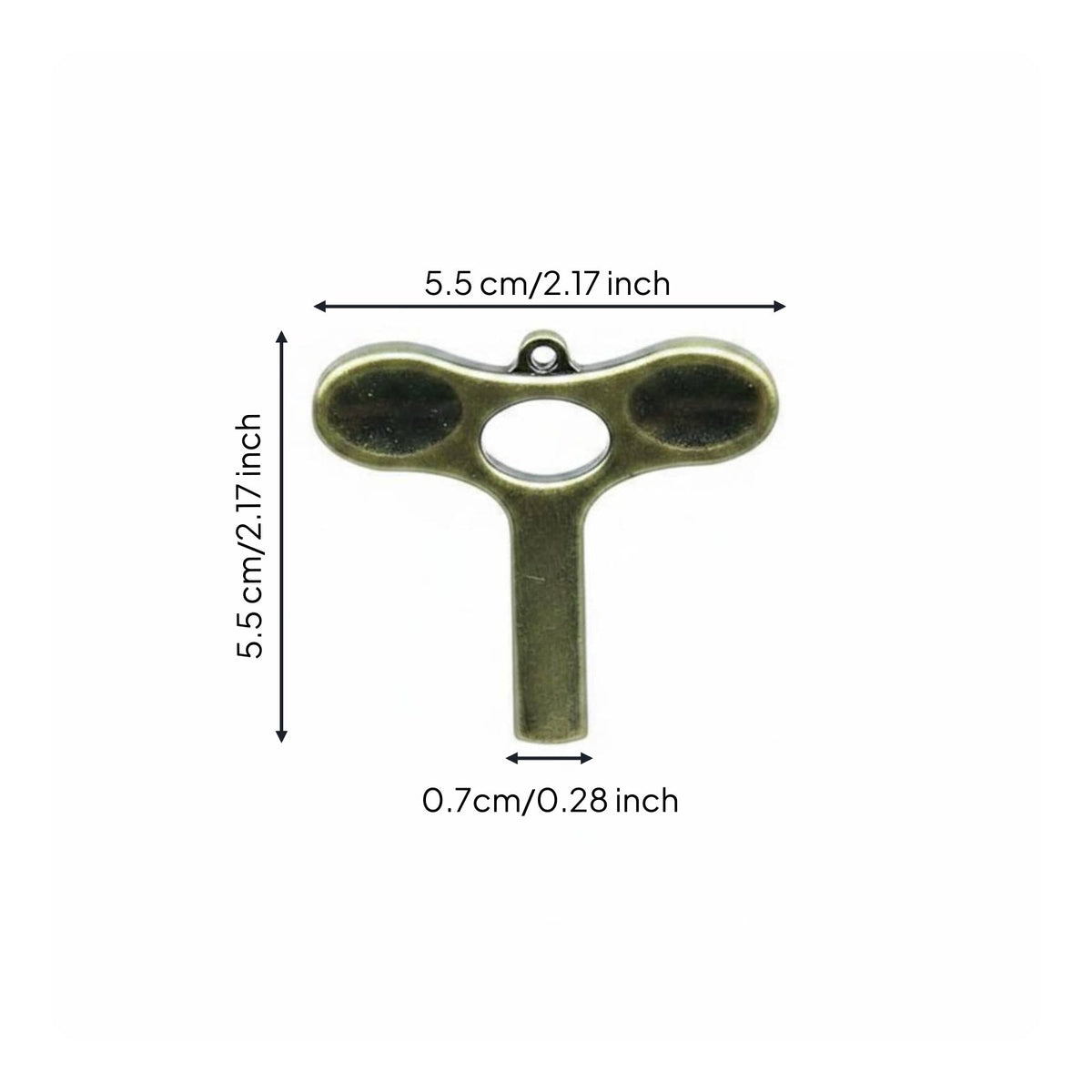 Drum Key Drum Tuning Key Metal Construction Music Tool for Practice Room, Studio, Stage