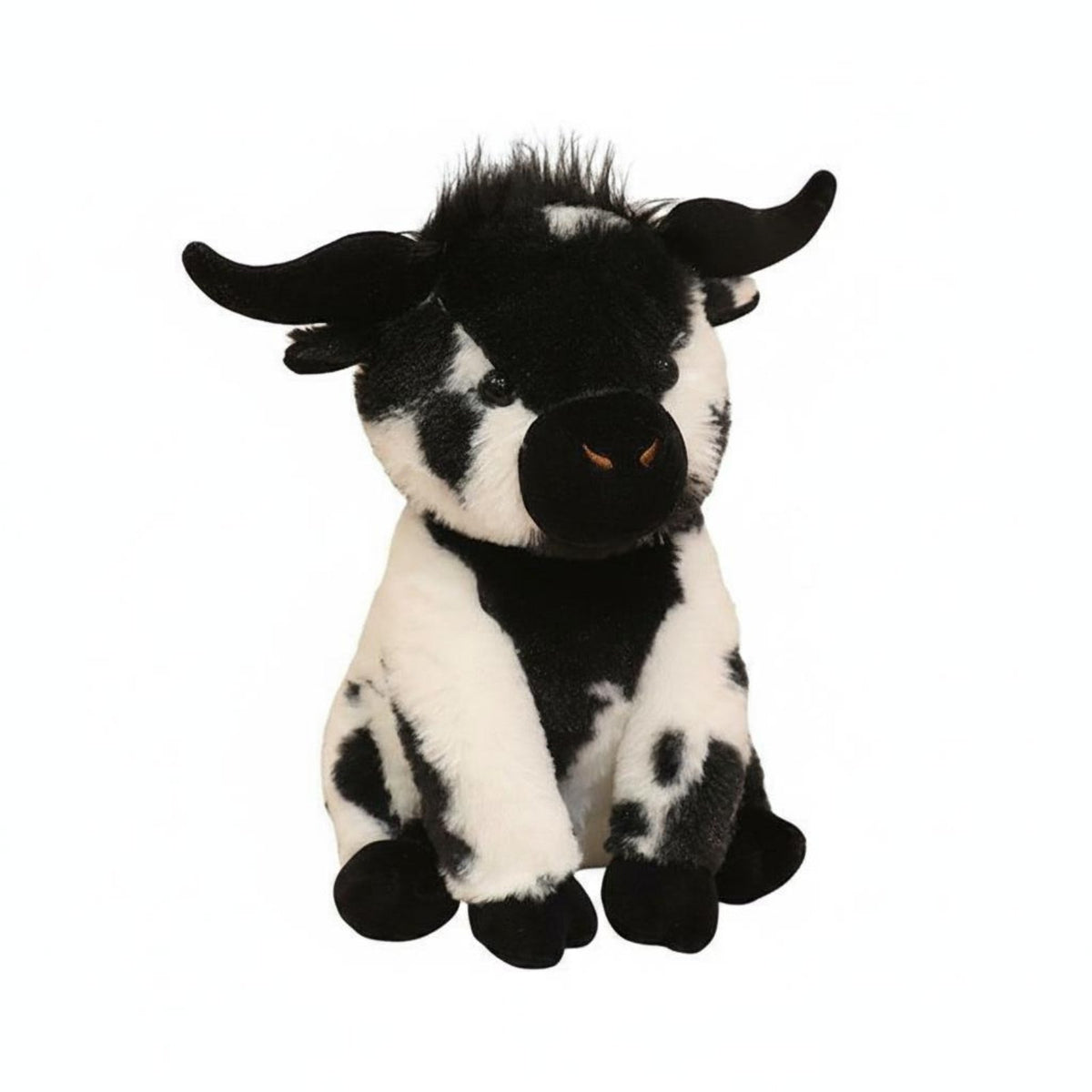 Sitting Cow Stuffed Gift Idea Cow Toy Materials Calf Stuffed Animal for Rest Time