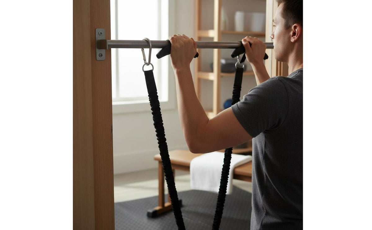 2 Pieces Heavy Duty Lat Pulldown Handles Pull up Grips Cable Machine Attachment for Bodybuilders