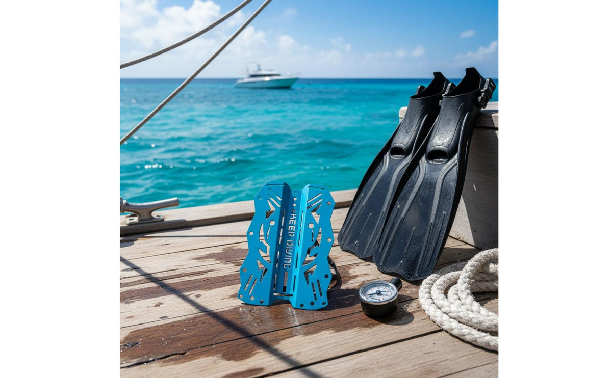 Lightweight Design Technical Diving Backplate Aluminum BCD Backplate
