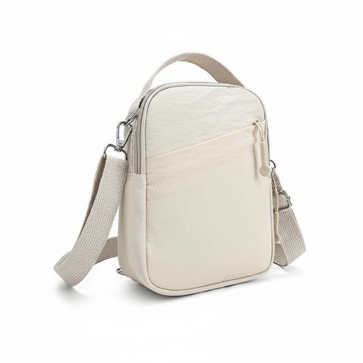 Lightweight Oxford Cloth Phone Bag Adjustable Strap Mini Crossbody Sling Bag Zipper Closure Cell Phone Purse for Outdoor
