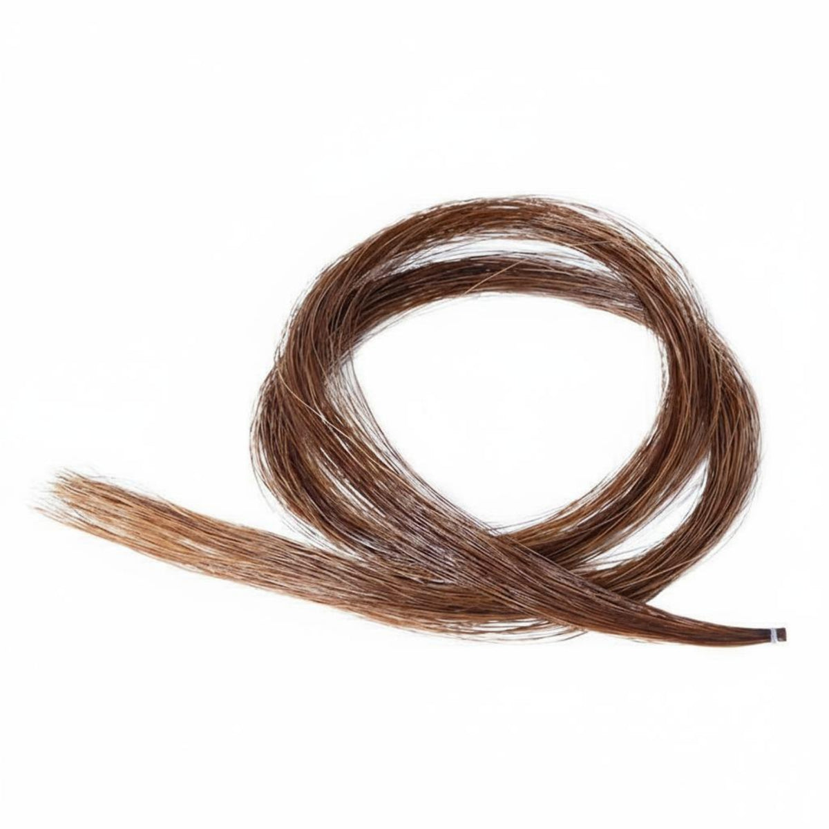 Tied End Horse Tail Hair Flexible Horsehair Bundle Weaving Use Bow Hair Replacement Long-Lasting
