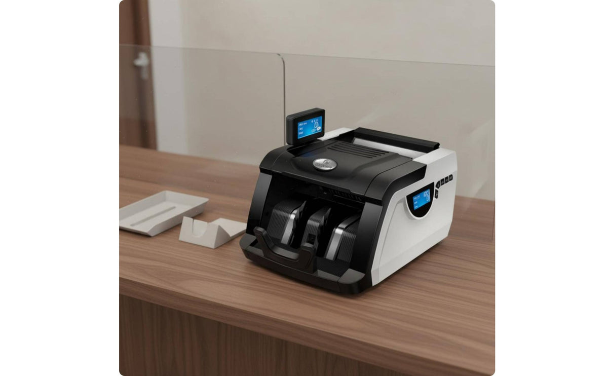 Value Display Multi Currency Currency Counter MG Bill Counter Counterfeit Currency Scanner for Bank Employees, Cashiers, Retail Checkout