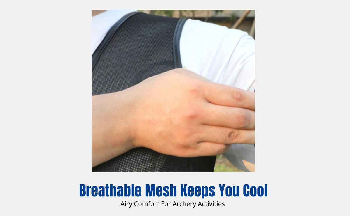 Archery Prevents Clothing Interference Single-Shoulder Shooting Shield Breathable Protective Gear for Athletes, Training, Outdoor, Hunting