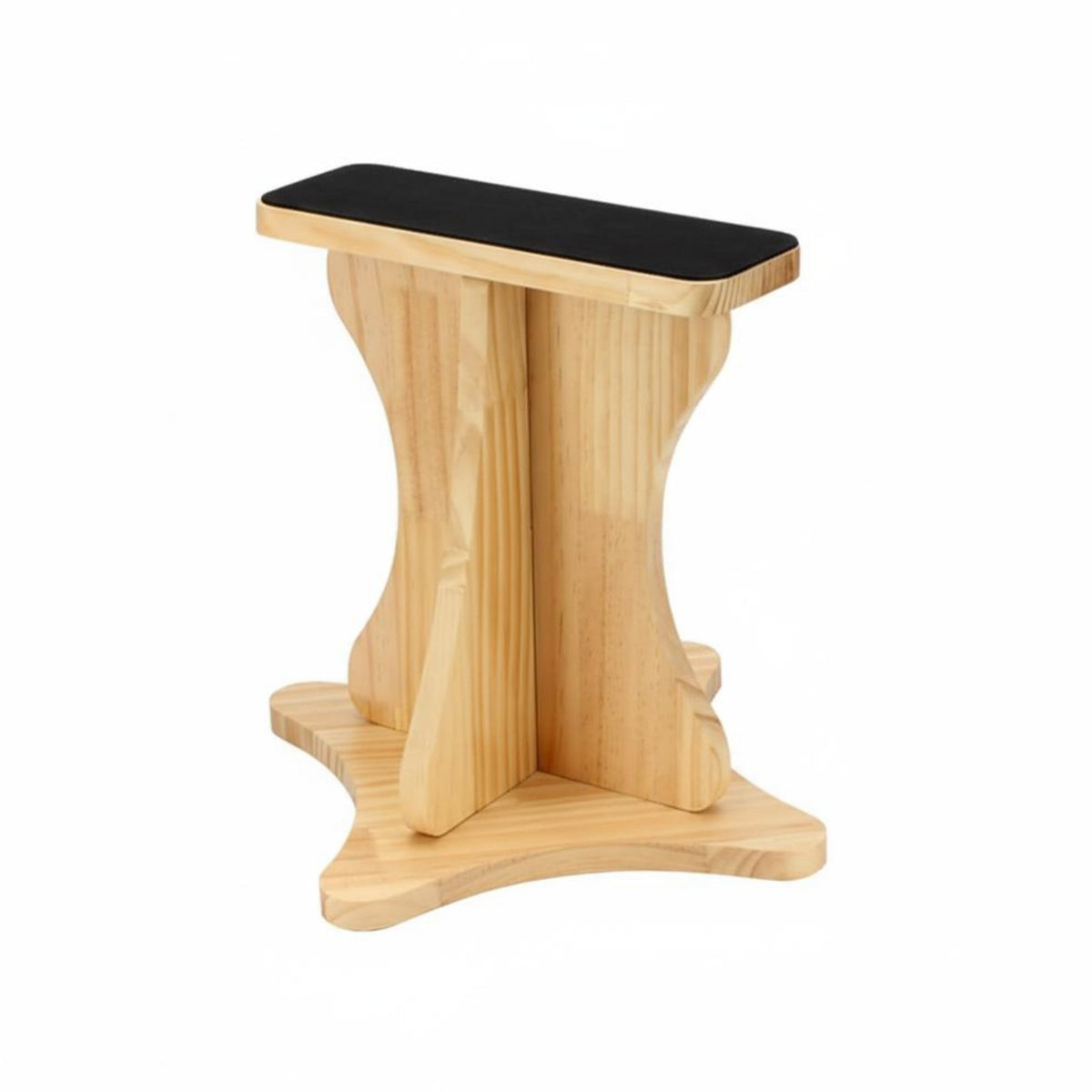 Wooden Cheer Balance Easy to Assemble to Install Cheer Flyer Balance Stand Detachable Design Flyer Balancing for Gymnasts, Yogis, Home Gym