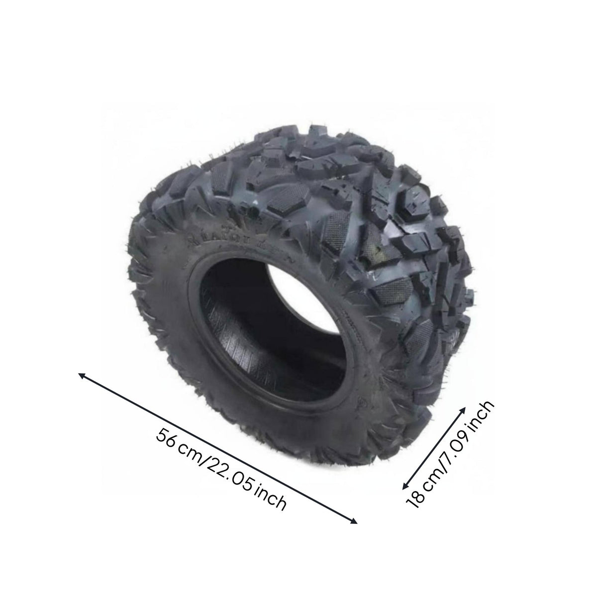 Vehicle Wheel Tire Replacement Part Go Kart Tire Strong Traction Axle Hub for DIY Builders