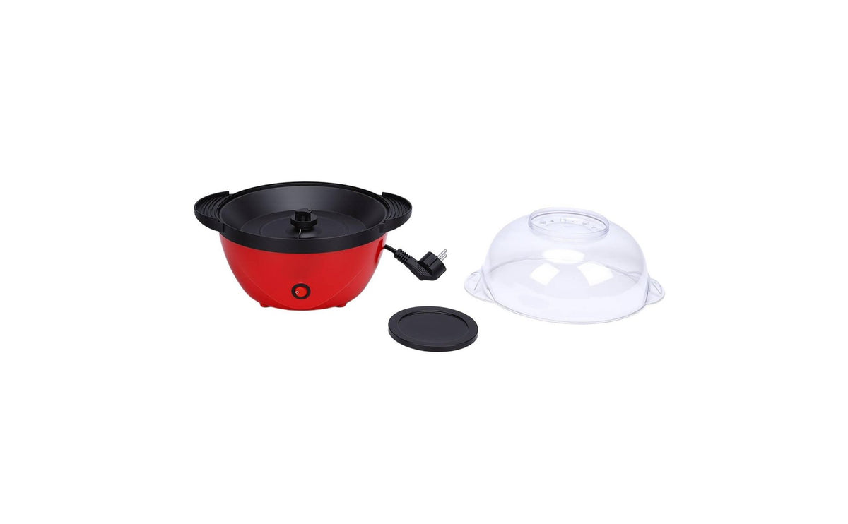 Large Capacity 2.5L Popcorn Popper Quick and Easy Electric Popcorn Popper Nonstick Surface for Families