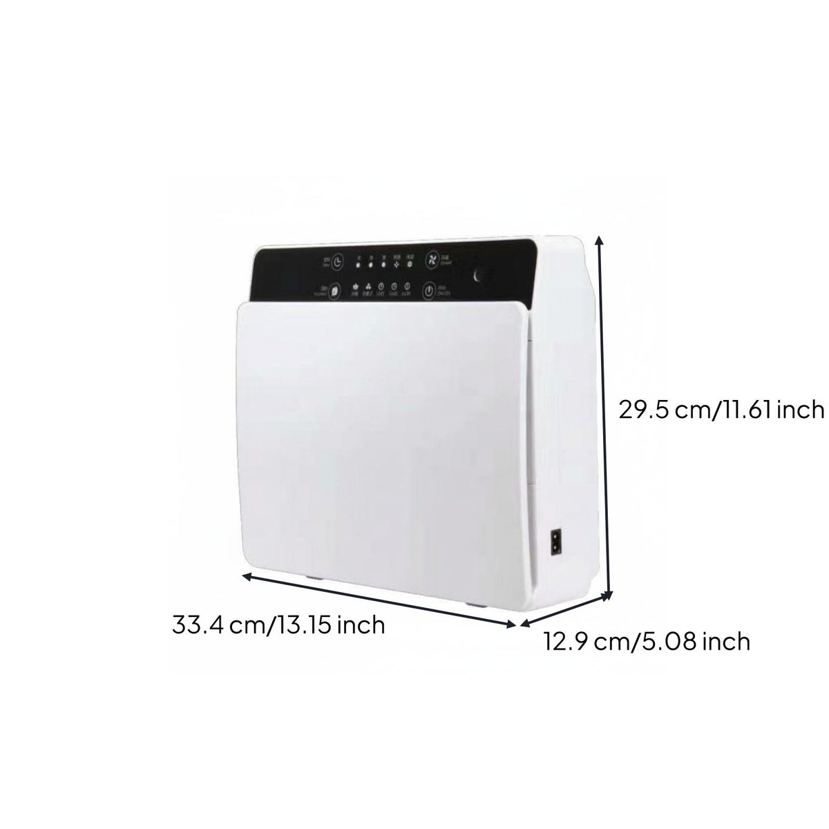 Odor Eliminator Smoke Eater Negative Ion Generator Indoor Air Purifier Wireless Controller Control for Smokers, Mahjong Room, Commercial