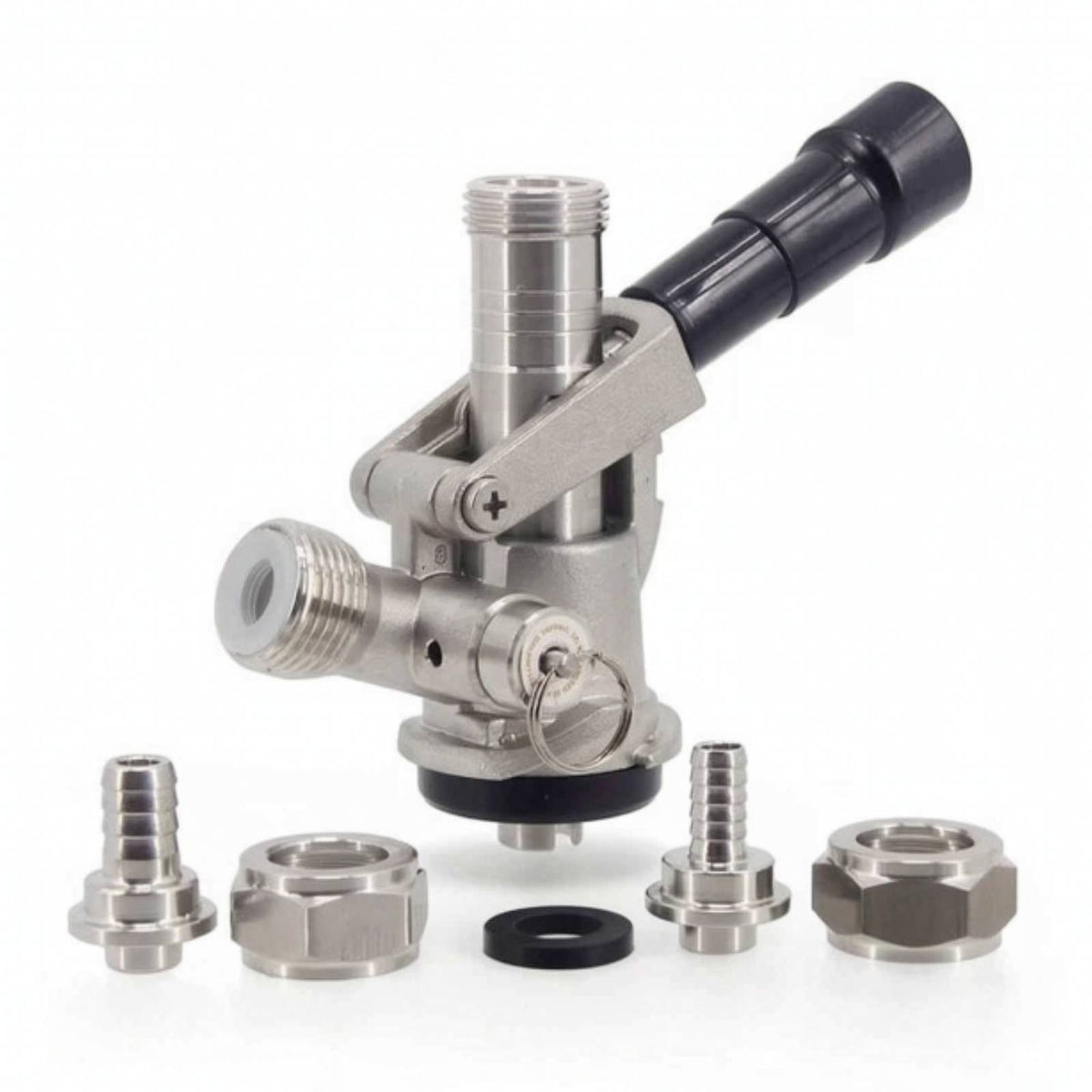 Keg Coupler with Lever Handle Long-Lasting Keg Coupler Sturdy for Kegerator