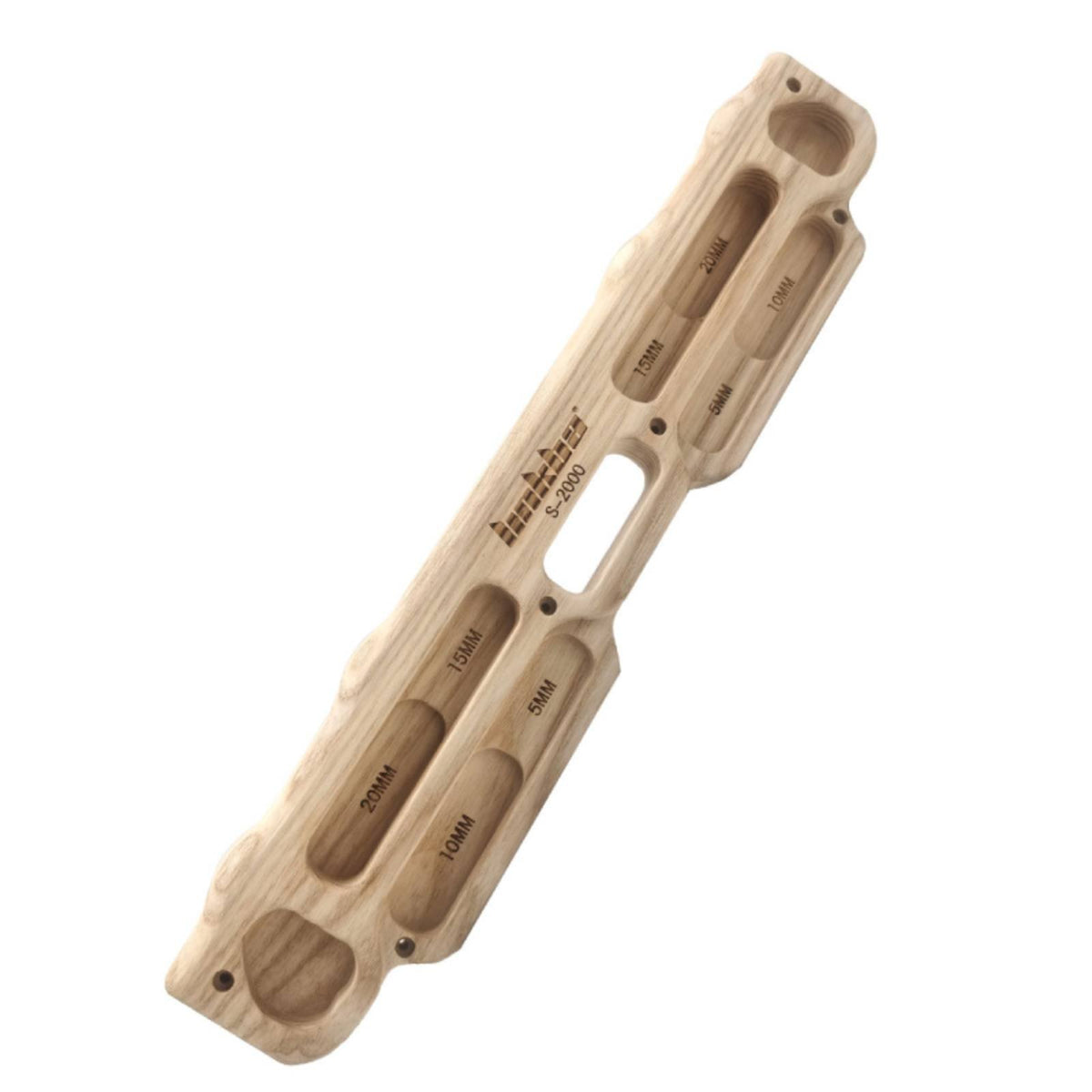 Fingerboard Climbing Skin-Friendly Wooden Finger Training Board Heavy Duty Pull-up Finger Training Board for Home Workout, Gym