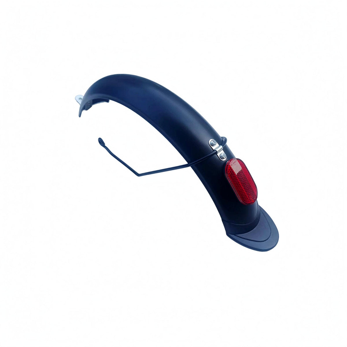 Folding Electric Bicycle Mudguard Splash Guard Black Plastic Guard Curved Mudguard Stable Fit