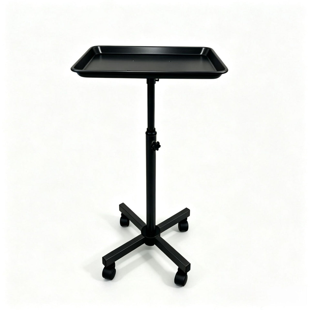 Salon Tray Cart Space Saving Service Cart Stable Trolley for Hair Stylists, Nail Technicians, Beauty Parlors