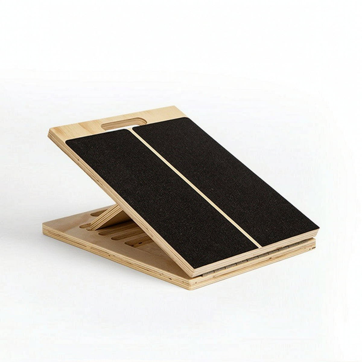 Slant Board with Handle Anti-Slip Calf Stretcher Adjustable Incline Board Easy to Carry for Runners, Home Gym