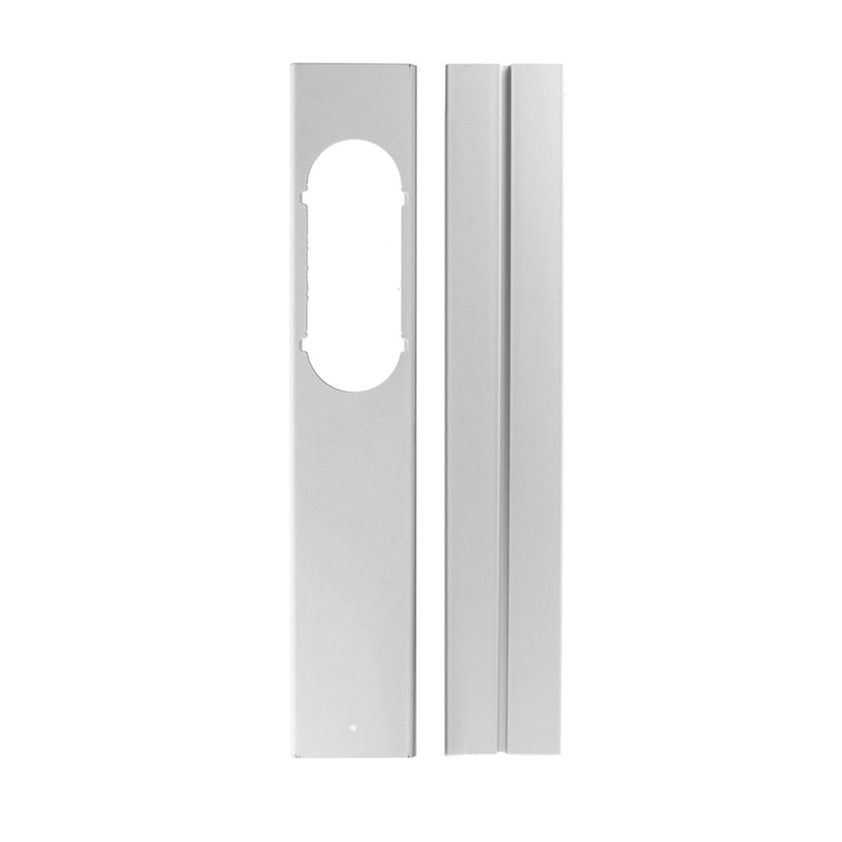 2 Pieces Portable Air Conditioner Window Kit Weather-Resistant Portable Air Cooling System Window Vent Kit Opening Hardware for Apartments