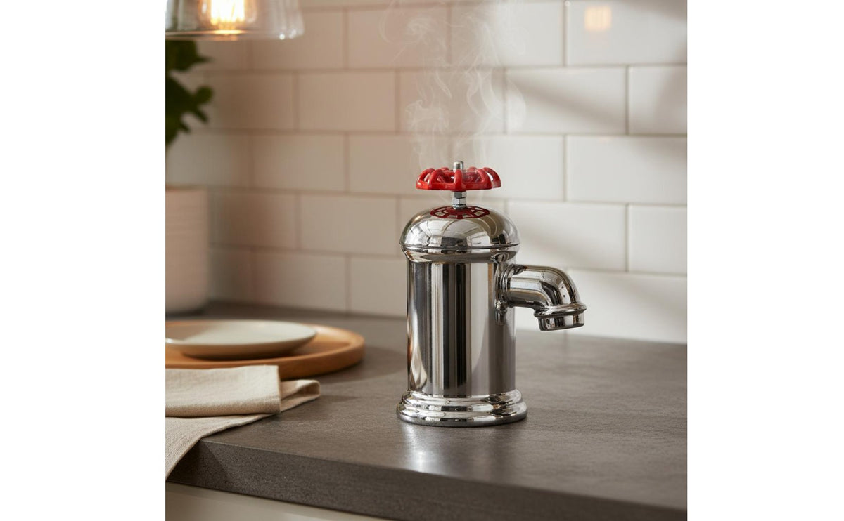 Faucet Shaped Mug Creative Shape Novelty Ceramic Mug Microwave Drinkware for Plumbers, Office