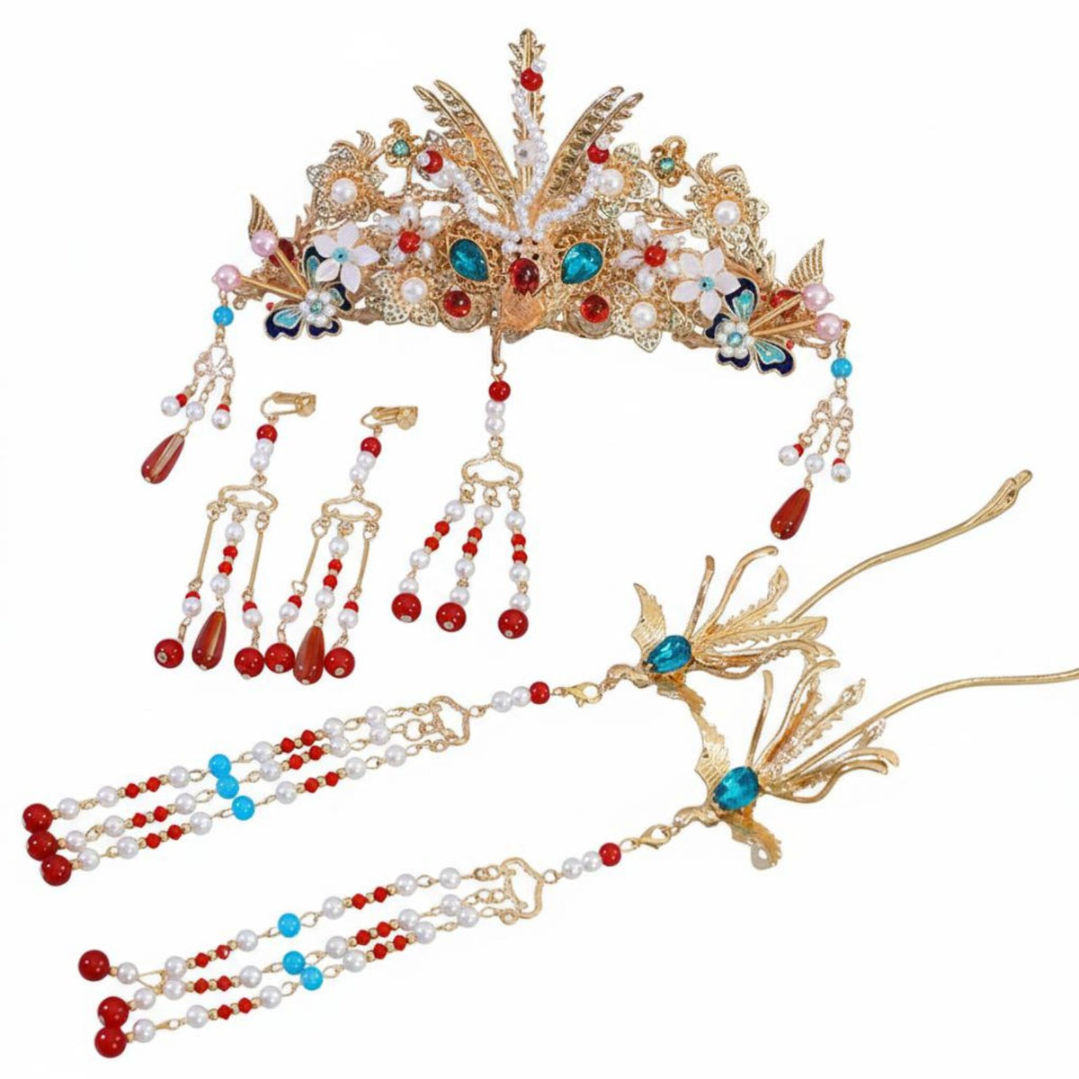 Chinese Traditional Chinese Attire Hair Accessories Intricate Elaboration Ing Traditional Chinese Attire Hair Accessory Ancient