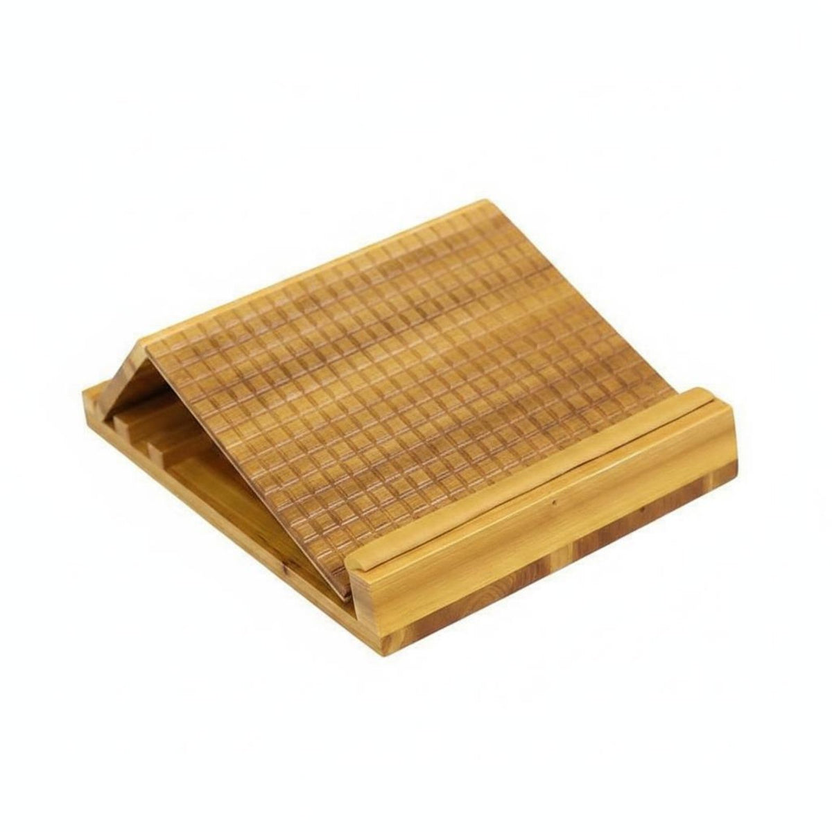 Multi-Functional Foldable Leg Stretcher Natural Wood Construction Adjustable Incline Board Fitness Equipment for Office