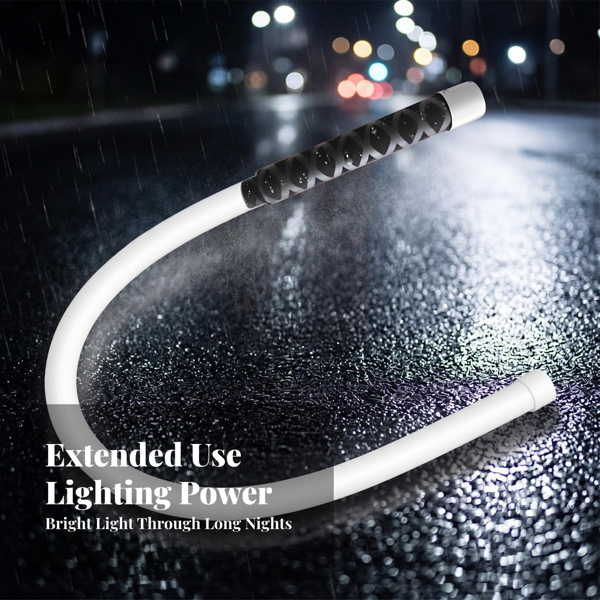 Waterproof Flexible Inspection Lamp 800 Lm LED Car Repair Light 73 Cm Long Bendable LED Work Light 3 Brightness Modes for Outdoor Use