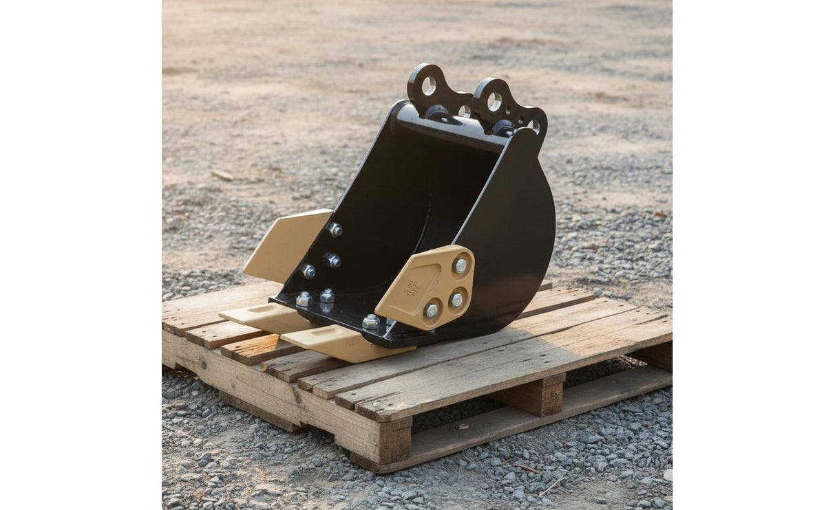 Mini Digger Digging Bucket Versatile Mini Digger Tool Universal for Forestry, Landscaping, Farming