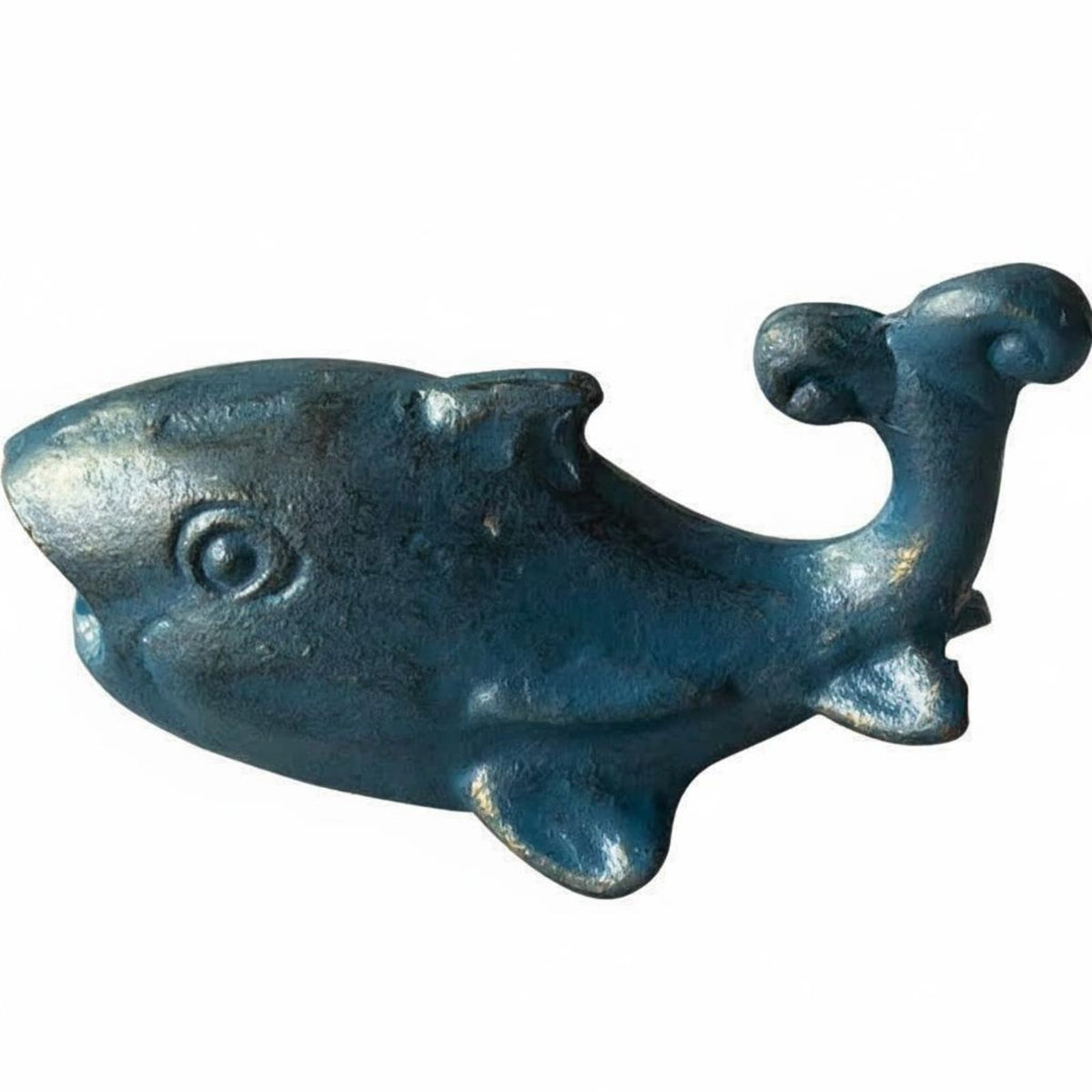 Gift Idea Cast Iron Feline Paperweight Stable Desk Accessory Hand-Polished for Students