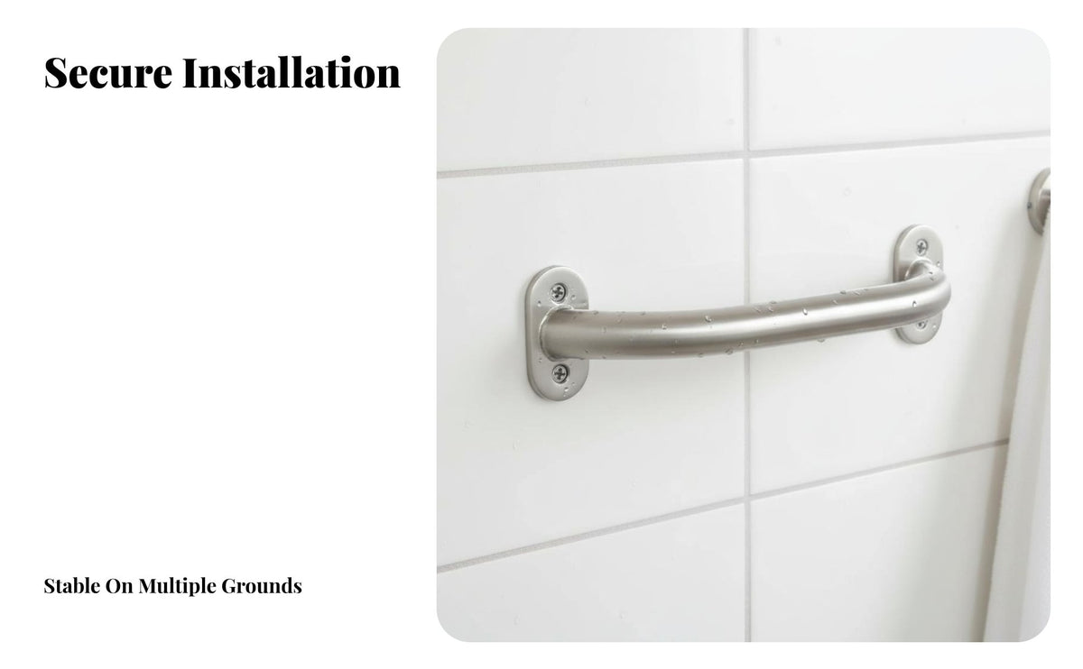 Stainless Steel Grab Handle Boat Grab Handle Boat Handrail Rustproof Polished Steel Handrail Long-Lasting