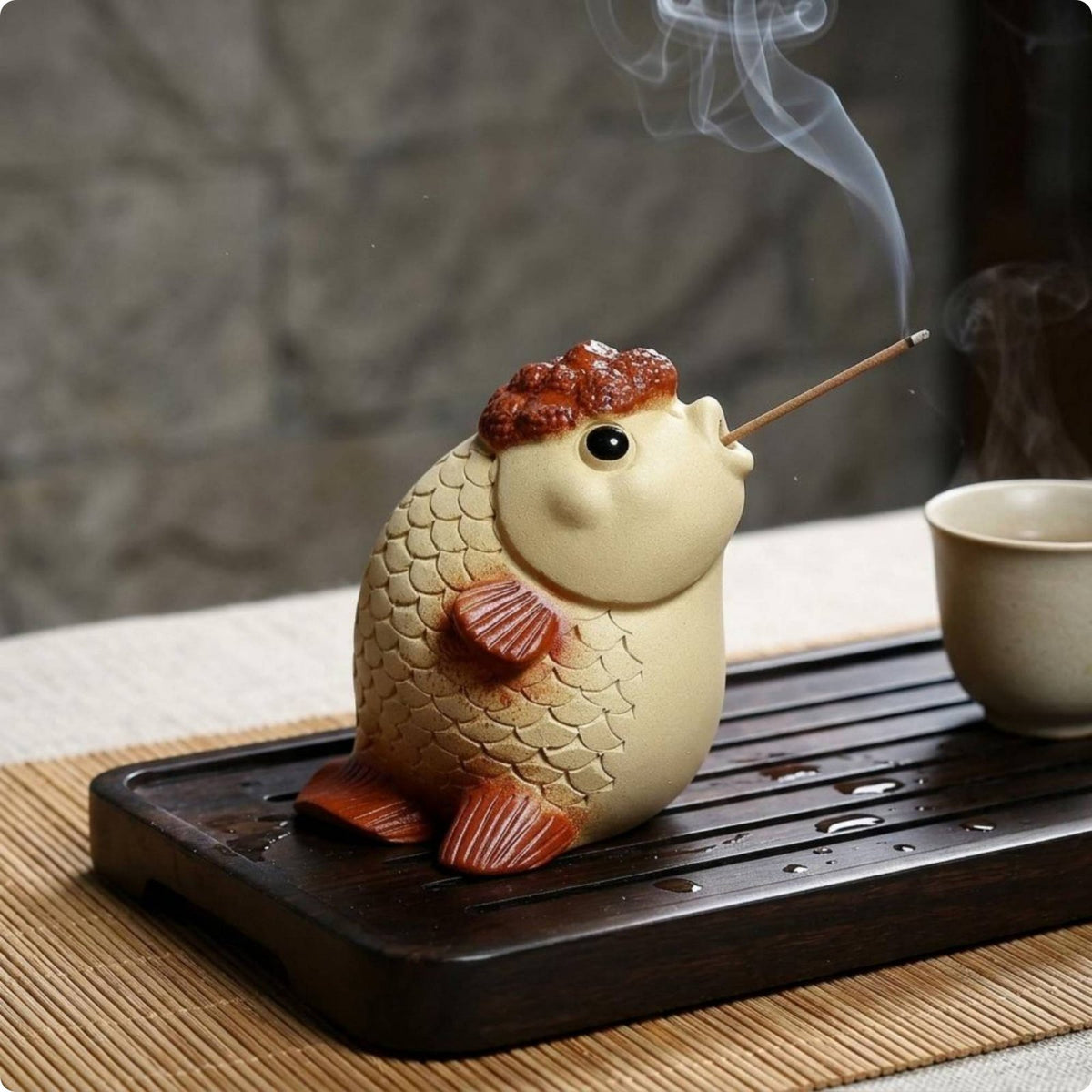 Aquatic Tea Pet Handmade Tea Pet Figurine Vivid Home Decor Decoration for Teahouse