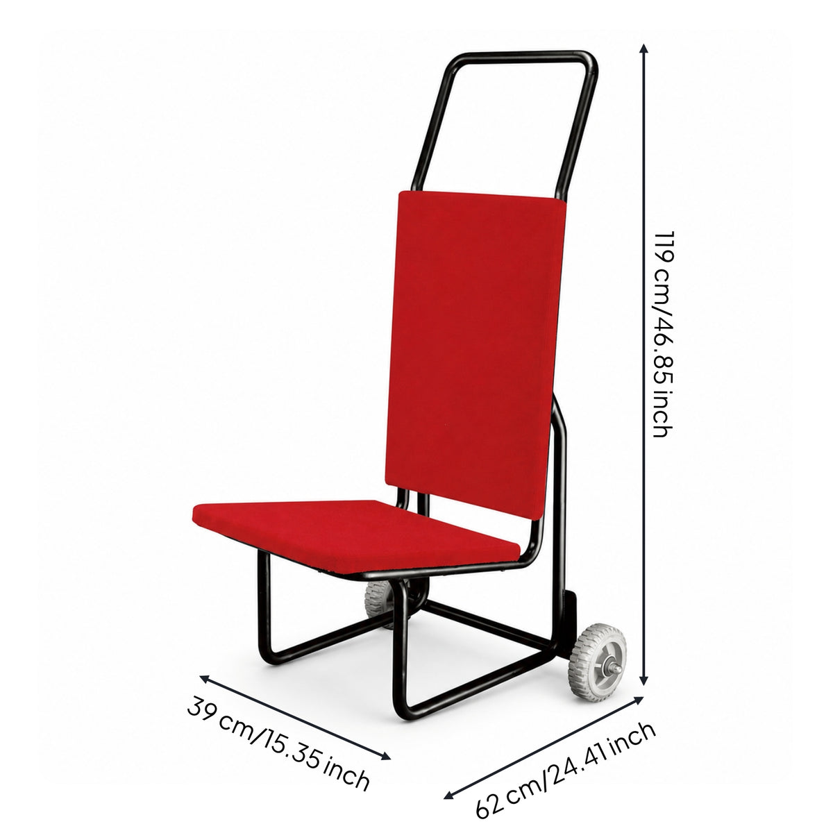 Chair Furniture Mover Padded Furniture Mover Rust Resistant Hand Truck for Event Planners, Hotel