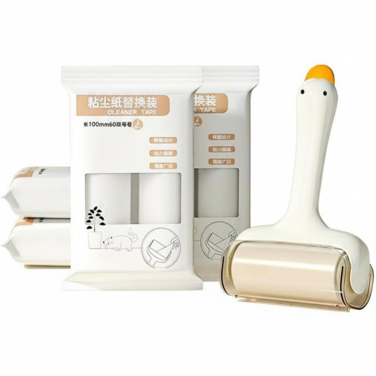 Tear-away Sheet fuzz remover Strong Adhesion Pet Hair Sticky remover Refillable