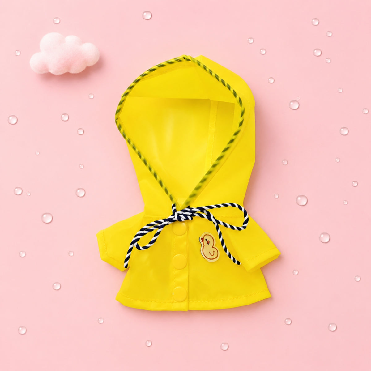 Plushie Doll Clothes Cute Design Doll Raincoat Great Gift for Themed Collection