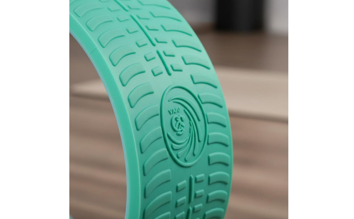 Odorless Fitness Wheel Detachable Cover Fitness Backbend Wheel Long-Lasting Fitness Circle Non-Slip for Beginners, Yogis, Home Gym