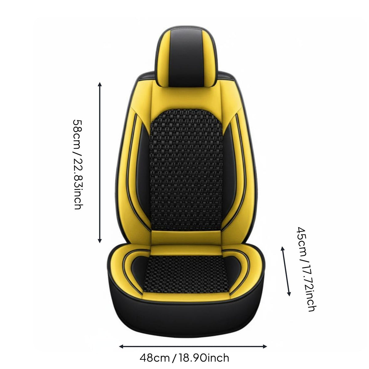 Construction Machinery Seat Cushion Breathable Heavy Equipment Seat Pad Four-Season